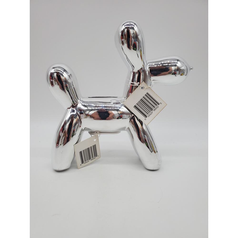 Mini Ceramic Dog Piggy Bank - 7.5" Tall - Interior Solutions